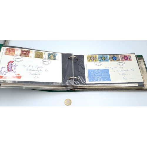 38 - A large collection of organised first day covers, addressed to  R.E Poyton Esquire 6 Morehampton Roa... 