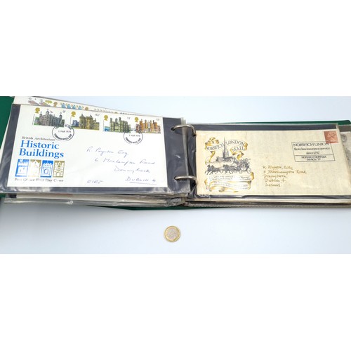 38 - A large collection of organised first day covers, addressed to  R.E Poyton Esquire 6 Morehampton Roa... 