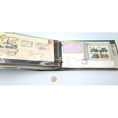 38 - A large collection of organised first day covers, addressed to  R.E Poyton Esquire 6 Morehampton Roa... 