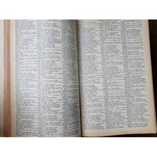 826 - A large hardback copy of ''Thom's Irish Commercial Directory'', dating to 1954. A great collectors p... 