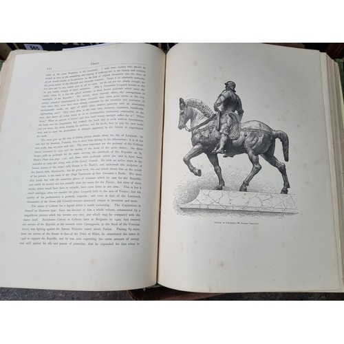 823 - A hardback antique book titled ''Venice'' by Charles Yriarte. Published by George Bell & Sons, 1880.... 