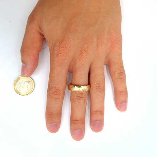 5 - A collectors gold plated Lord of the Rings ring, featured in the acclaimed series by J. R. R. Tolkie... 