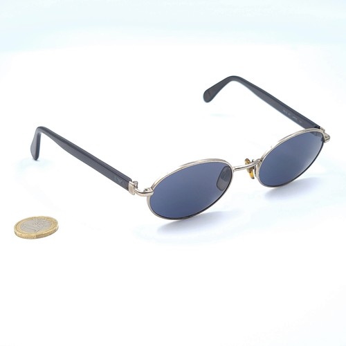 6 - A very stylish pair of genuine Emporio Armani vintage John Lennon style sunglasses, featuring fabulo... 