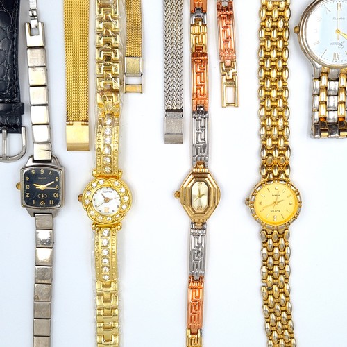 7 - A large and assorted collection of ladies and gentleman's wrist watches, comprising of modern-vintag... 