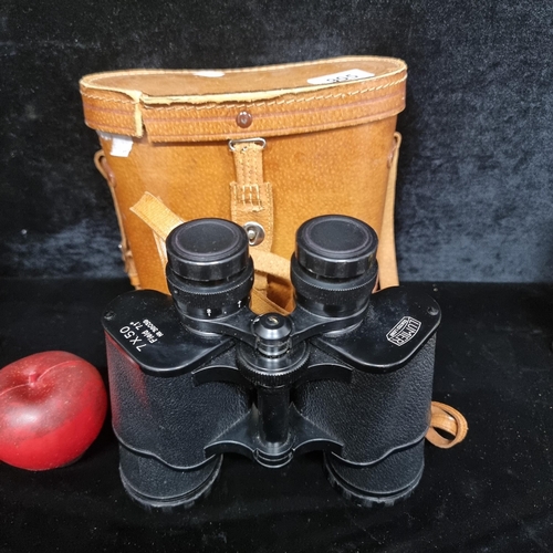 905 - A fabulous pair of vintage Lumier binoculars with 7 X 50 magnification. With original lens caps and ... 