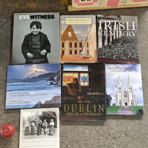 918 - A selection of seven books of Irish interest. Including ''God's Architect: A Life of Raymond McGrath... 