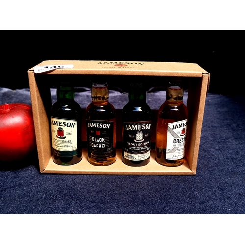 946 - A sealed sample set of Jameson Irish Whiskey with four 50cl bottles including Black Barrel, Triple D... 