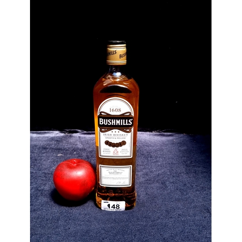 948 - A sealed 70cl bottle of Bushmills Irish whiskey.