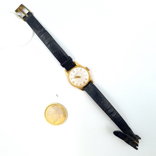 46 - Star lot : A fabulous example of a solid gold vintage 1960's International Watch Company ladies wris... 