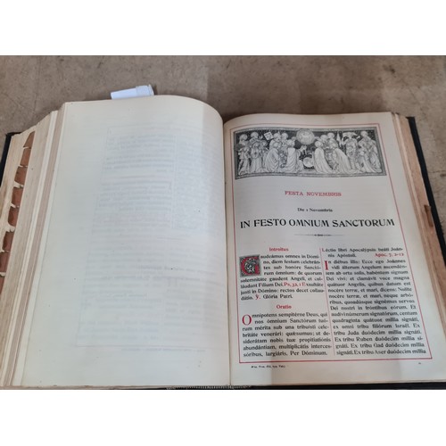 929 - A hardback antique book titled ''Missale Romanum: Ex Decreto Sacrosancti Concilii Tridentini''. Publ... 