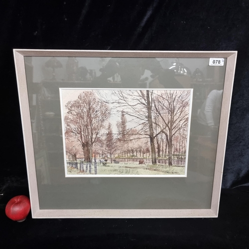 78 - Star Lot : A fabulous original watercolour on paper painting by the renowned Irish artist Tom Nisbet... 