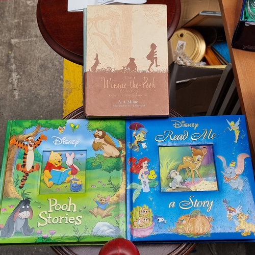 840 - Three hardback children's books. Including ''The Winnie-the-Pooh Collection'' and ''Pooh Stories'' a... 