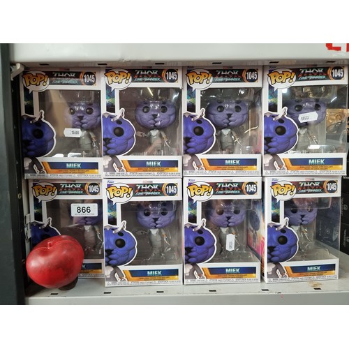 866 - The following Lots are brand new Amazon over stock lots. 
A collection of eight collectable Funko Po... 