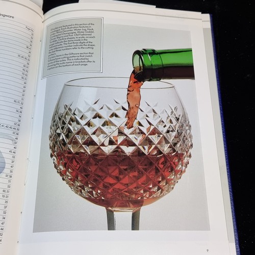 134 - A highly detailed Waterford Crystal retail pricing books. Dating to 1986. This excellent publication... 