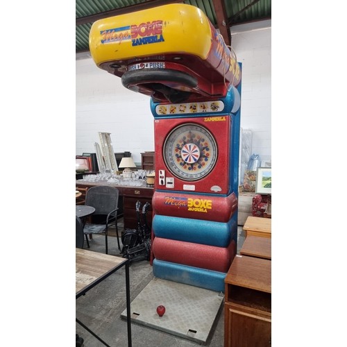 763 - Star Lot - An Italian made Mega Boxe Zamperla boxing machine. Manufactured by Zamperla company in th... 