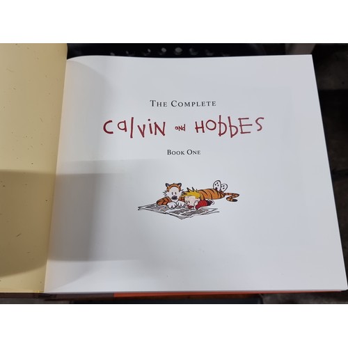 726 - Star Lot: A set of three hardback books titled 'The Complete Calvin and Hobbes' Book 1, 2 and 3 by B... 