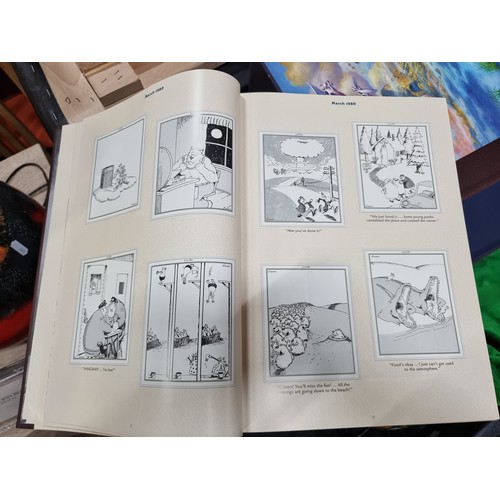 727 - A set of two hardback books titled 'The Complete Far Side' Volumes I (1980-1986) and II (1987-1994) ... 