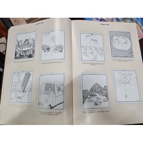 727 - A set of two hardback books titled 'The Complete Far Side' Volumes I (1980-1986) and II (1987-1994) ... 