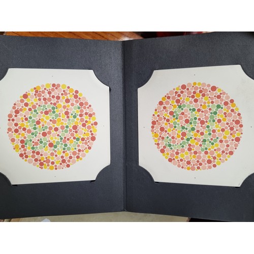 825 - An unusual optometrists book titled ''Tests for Colour-Blindness'' by author S. Ishihara. Published ... 