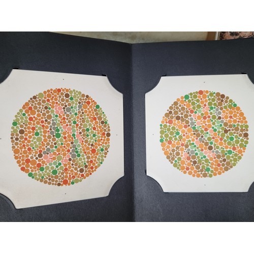 825 - An unusual optometrists book titled ''Tests for Colour-Blindness'' by author S. Ishihara. Published ... 