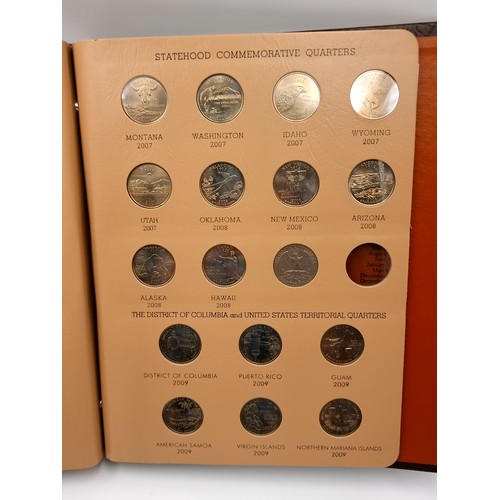 Dansco US Statehood Quarter with Proof Coin Album Volume 2 2004 - 2008 #8144
