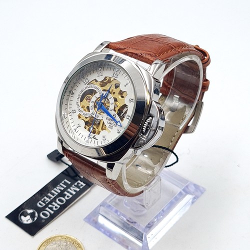 891 - Star lot - A brand new Emporio Limited men's wristwatch from the Milano Collection. Model 988B. A ha... 