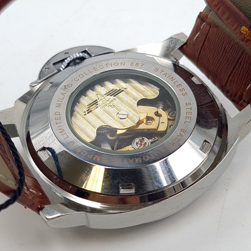 891 - Star lot - A brand new Emporio Limited men's wristwatch from the Milano Collection. Model 988B. A ha... 