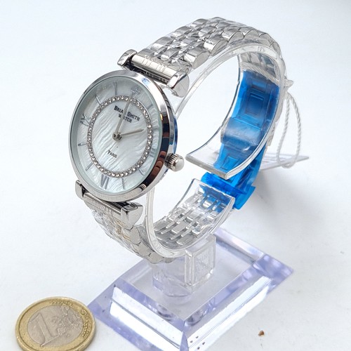 893 - Star Lot - A brand new Brian Smith Paris  ladies' wristwatch. Designed in the Paris series with stai... 