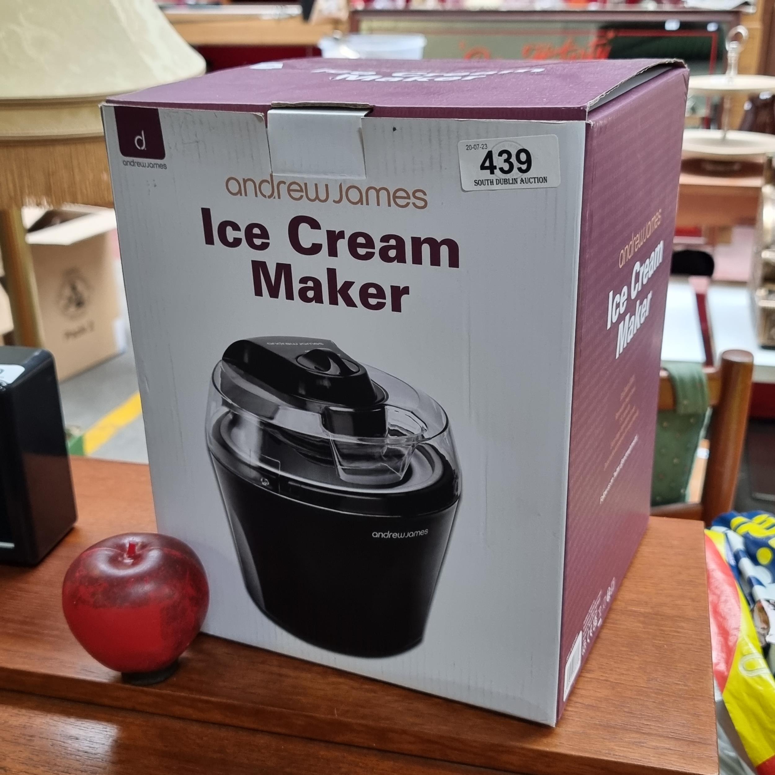 Andrew james best sale ice cream maker