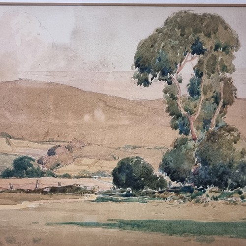 62 - Star Lot: A vintage watercolour on paper painting titled 'From Glengormley, Co. Antrim' by the Irish... 