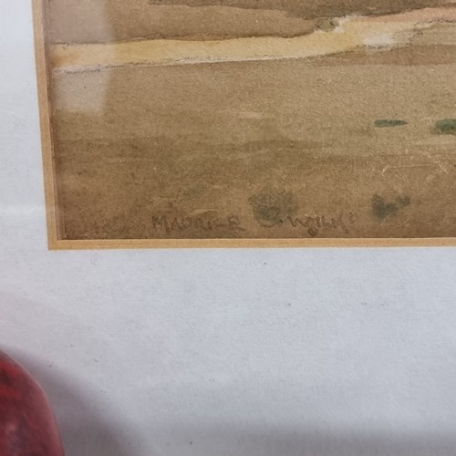 62 - Star Lot: A vintage watercolour on paper painting titled 'From Glengormley, Co. Antrim' by the Irish... 