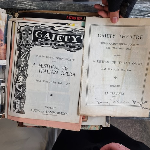 901 - A binder filled with vintage programmes from the Festival of Italian Opera including programmes dati... 