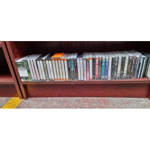 927 - A huge collection of CDs and video tapes including music, audio books and tv series and films. Music... 