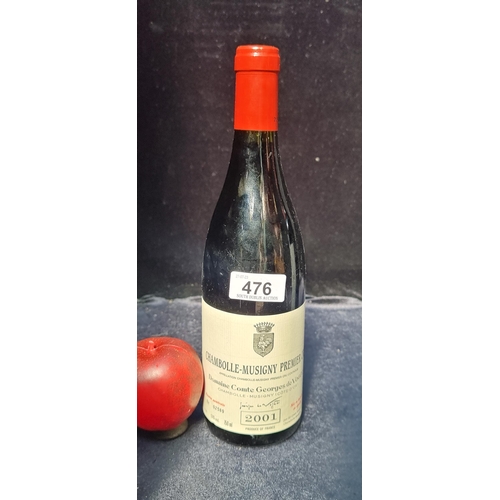 476 - Star lot : A sealed 750ml bottle of Chambole- Musigny Premier Cru, Domaine Comte Georges deVogue 200... 