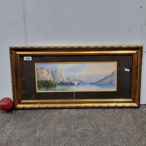 530 - Star Lot: A lovely early twentieth century original watercolour painting on paper by Bernard Finegan... 