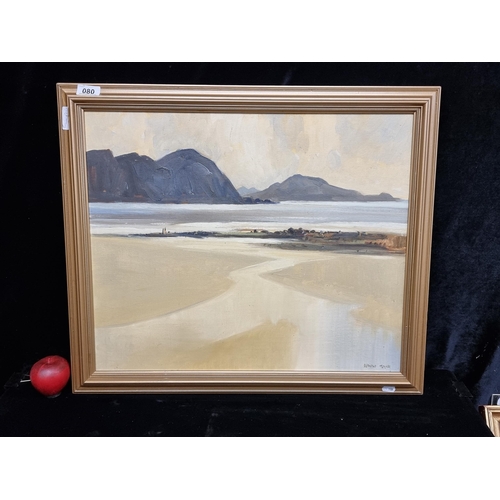 80 - Star Lot: A fabulous original oil on cotton canvas painting by the Irish artist Desmond Turner. Feat... 