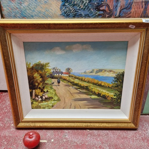 505 - Super Star Lot - A framed original oil on board painting of the beautiful Cliffs of Moher, Co Clare ... 