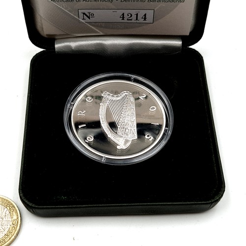 49 - A commemorative 15 euro silver proof coin for 2015. Commemorating Ernest Warton for the noble peace ... 