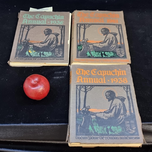 160 - Three early  editions of The Capuchin Annual. Including two 1938 editions and a 1961 edition. Includ... 