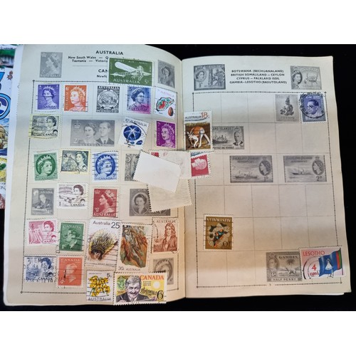 142 - A great mixed stamp lot consisting of  albums and unmounted stamps. Largely unchecked and of interna... 