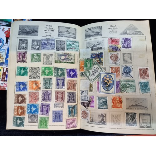 142 - A great mixed stamp lot consisting of  albums and unmounted stamps. Largely unchecked and of interna... 