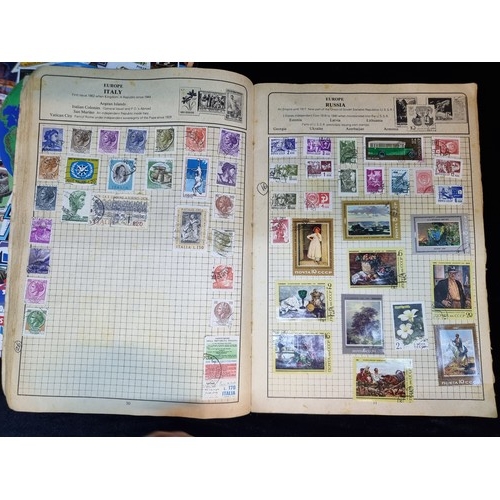 142 - A great mixed stamp lot consisting of  albums and unmounted stamps. Largely unchecked and of interna... 