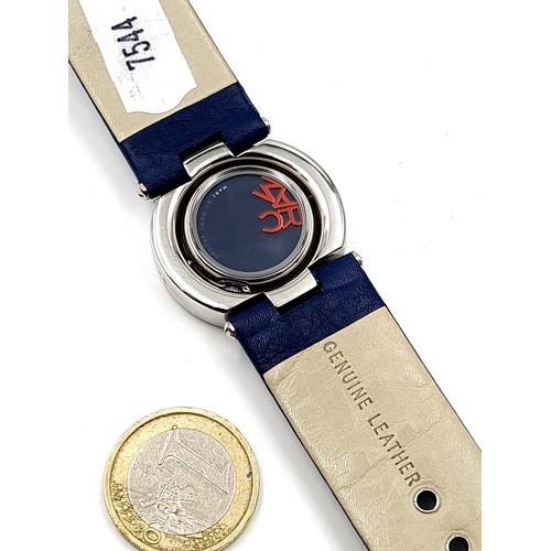 898 - A brand new designer Marc Jacobs articulated wrist watch, set with original Marc Jacobs 10 per cent ... 