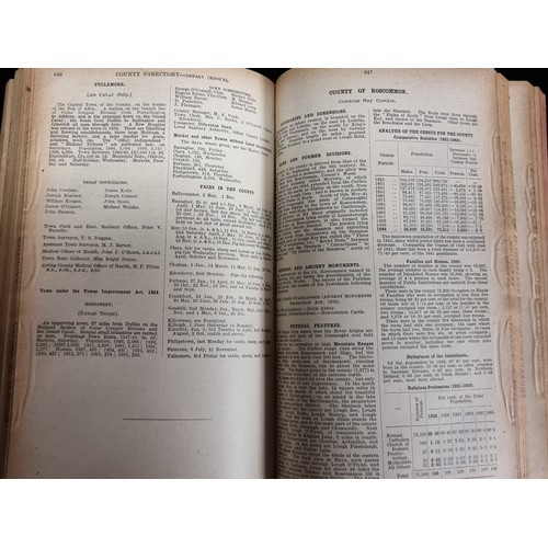 222 - A fabulous vintage 1950 Alex Thom's Directory of Ireland. Featuring great advertisings. Approx. 2,50... 