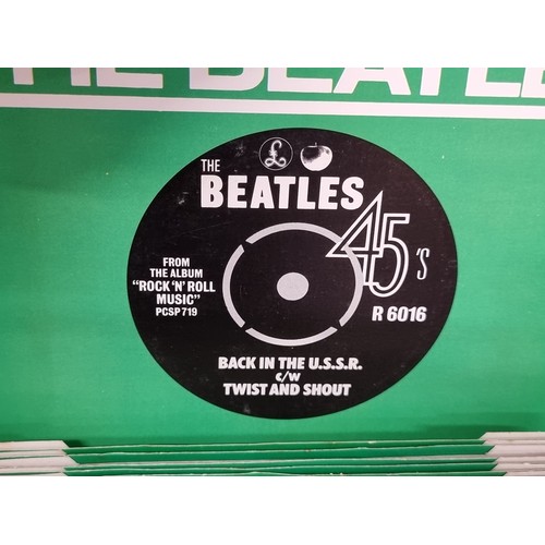 237 - A collection of 24 original The Beatles single records dating from 1962-70. With two bonus examples ... 