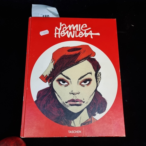 180 - A hardback book on the artwork of Jamie Hewlett, published by Taschen. Featuring stories, characters... 