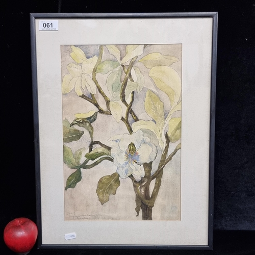 61 - Star Lot: An antique original Sydney Mary Thompson (b.1847 - d.1923) watercolour on paper painting d... 