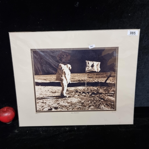 85 - A large photograph from the Apollo 11 series titled 