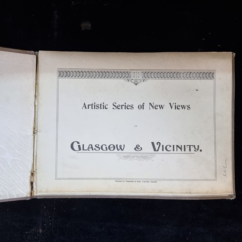 164 - Four antique books of geographical interest. Including ''Views of Glasgow'' and ''Lakes of Killarney... 