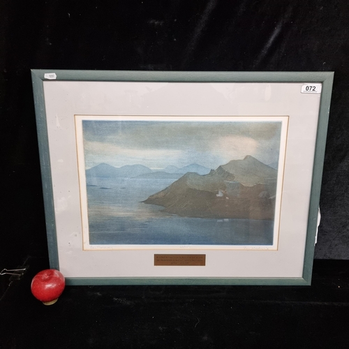 72 - A vintage original limited edition (42/75) Tom MacKenzie (b.1947 - d.2018) mezzo-tint intaglio etchi... 